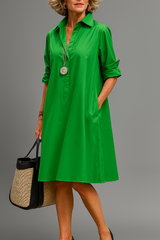 Riley™ | Sophisticated Midi Dress